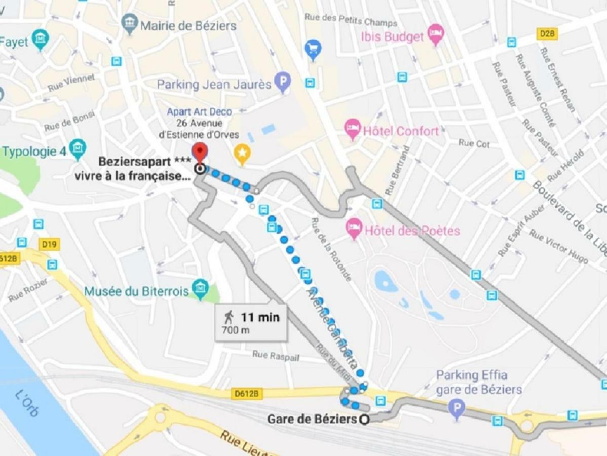 Beziers Apart Art Deco ภายนอก รูปภาพ